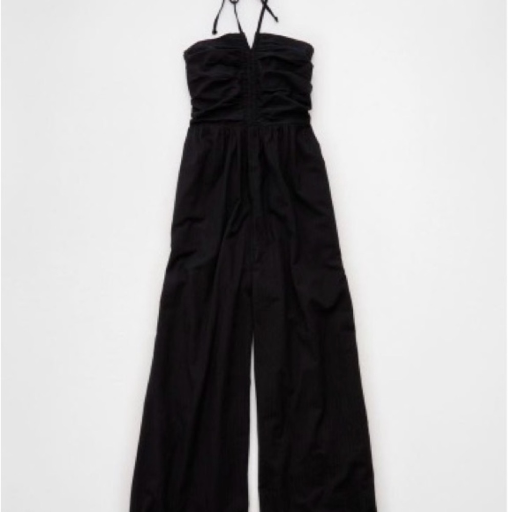 American Eagle Outfitters Black Smocked Garment